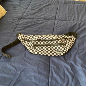 Vans NWOT checkerboard cross body/ waist pack